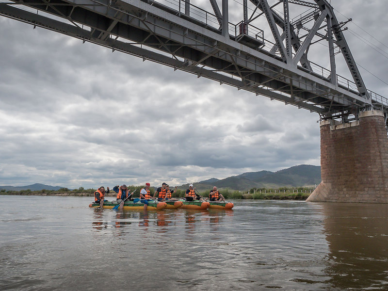 Сплав по Селенге на катамаранах