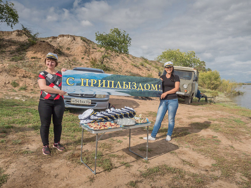 Сплав по Селенге на катамаранах